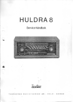 Tandberg Huldra-8 - Service Manual